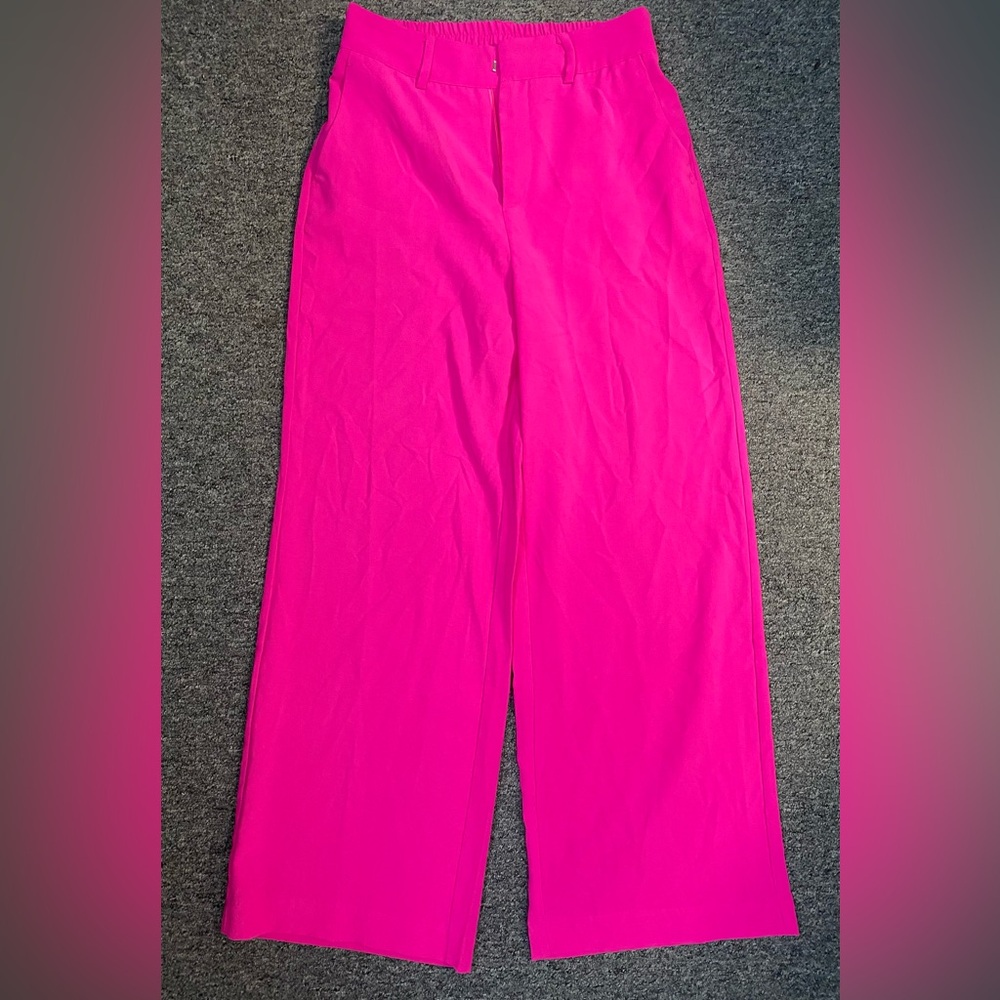 Pink dress slacks